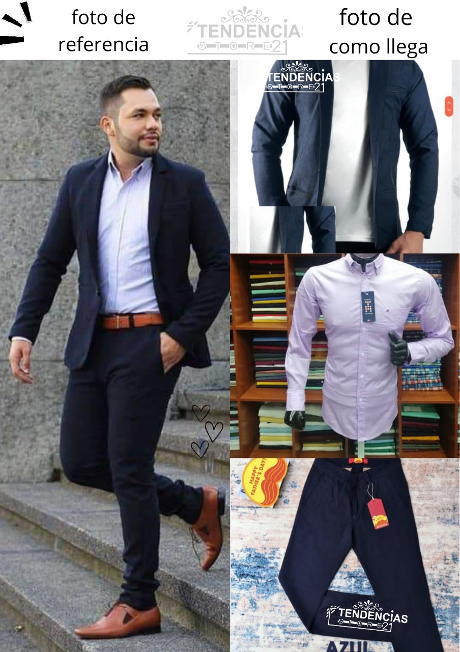 CONJUNTO DE HOMBRE 4 PIEZAS