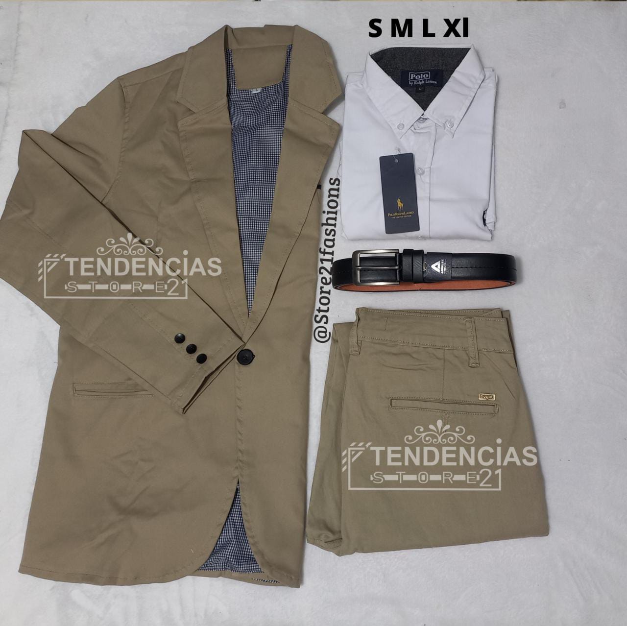 CONJUNTO DE HOMBRE 4 PIEZAS