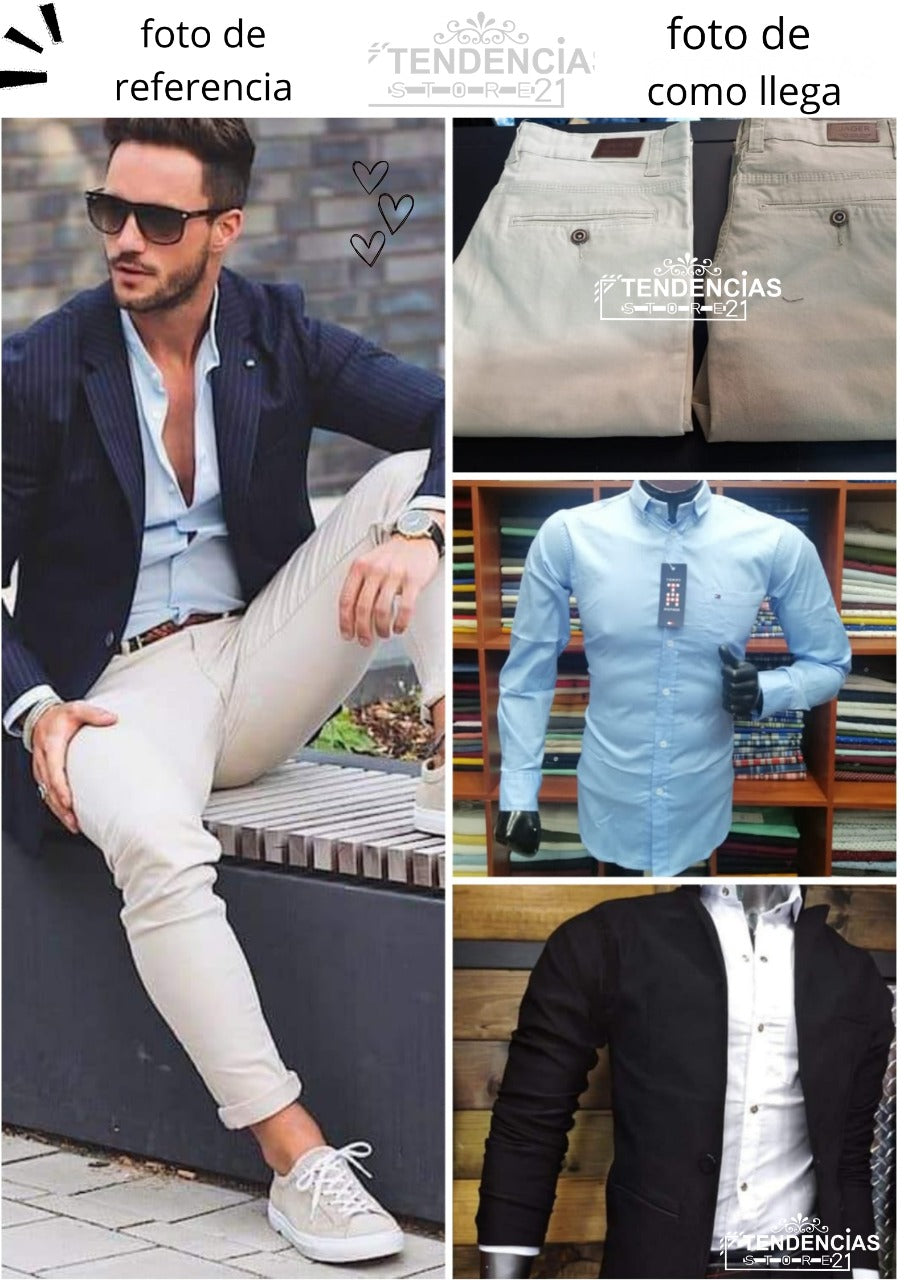 CONJUNTO DE HOMBRE 4 PIEZAS